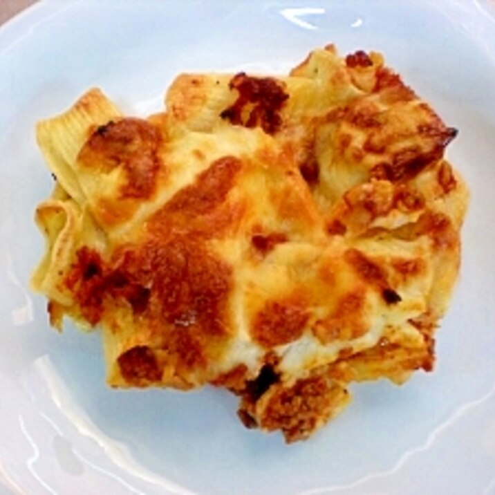 ラザニア風リガトーニ パスタ